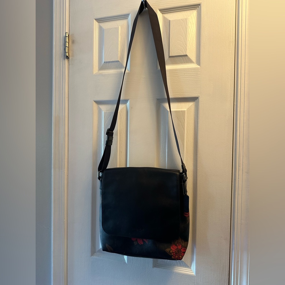 Black Floral Women's Bag